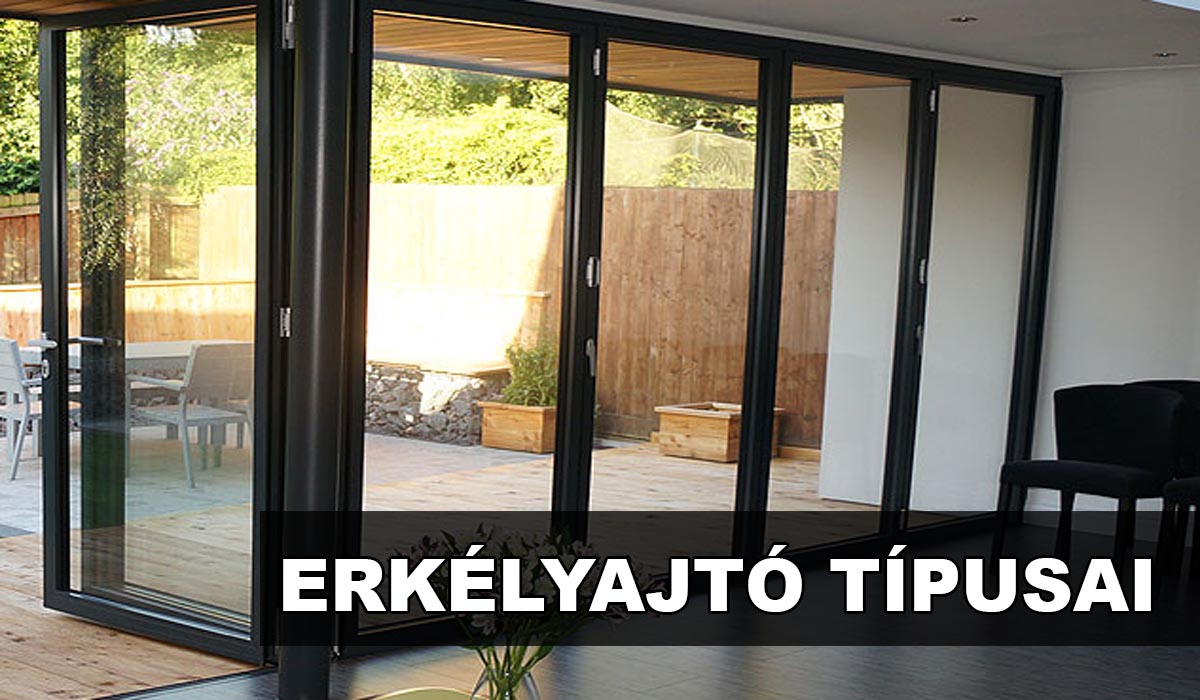 Műanyag és Fa Erkélyajtó/Teraszajtó típusai!