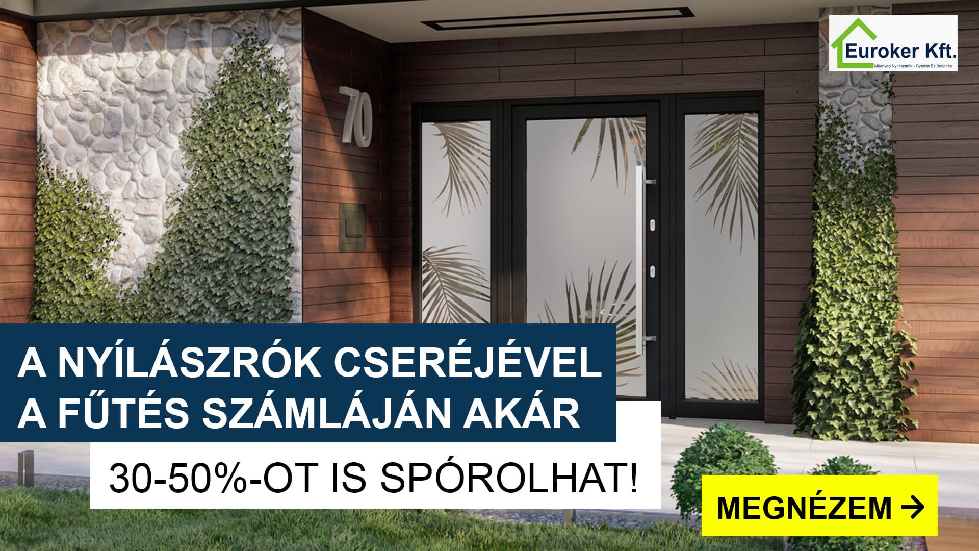 Ajtócsere | Ablakcsere 50% Kedvezmény