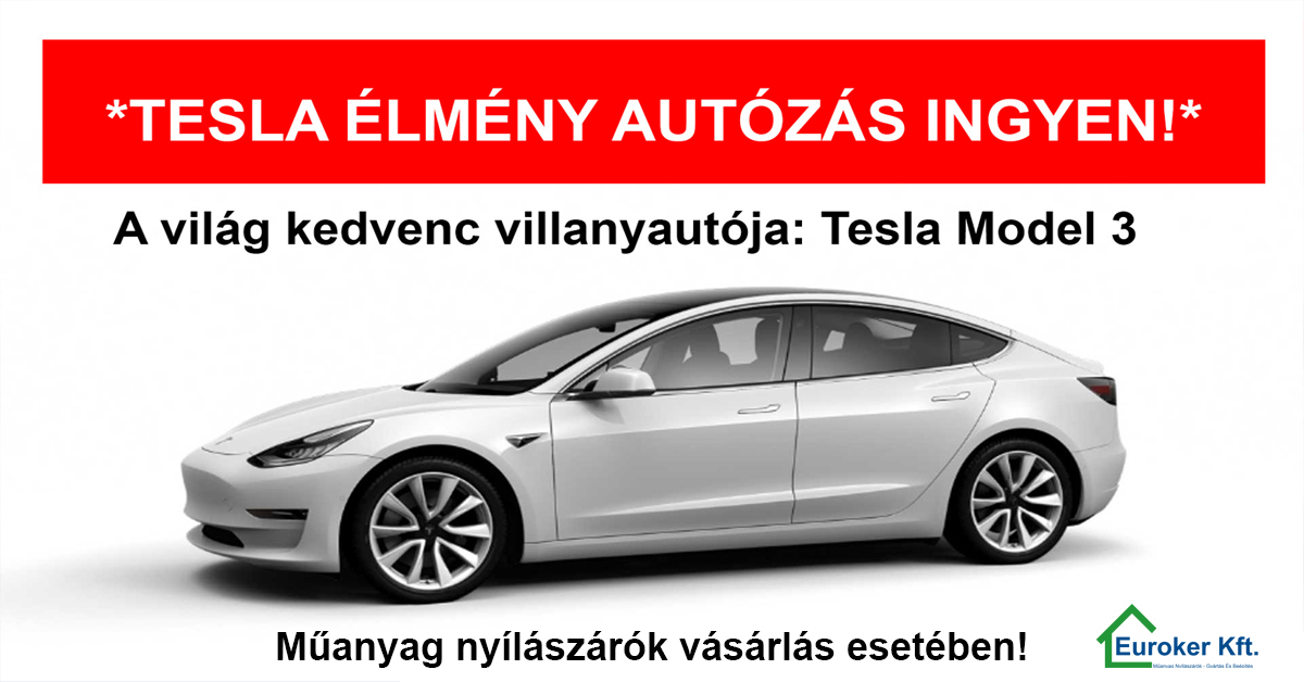 Tesla élményautózás!